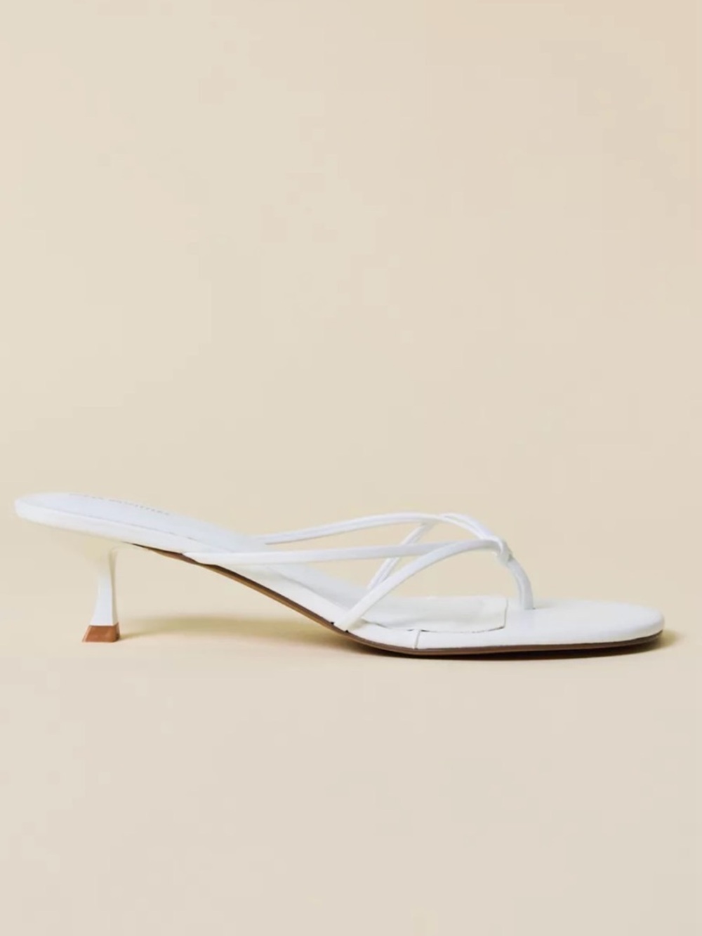 UO Petal Kitten Heel Sandal
